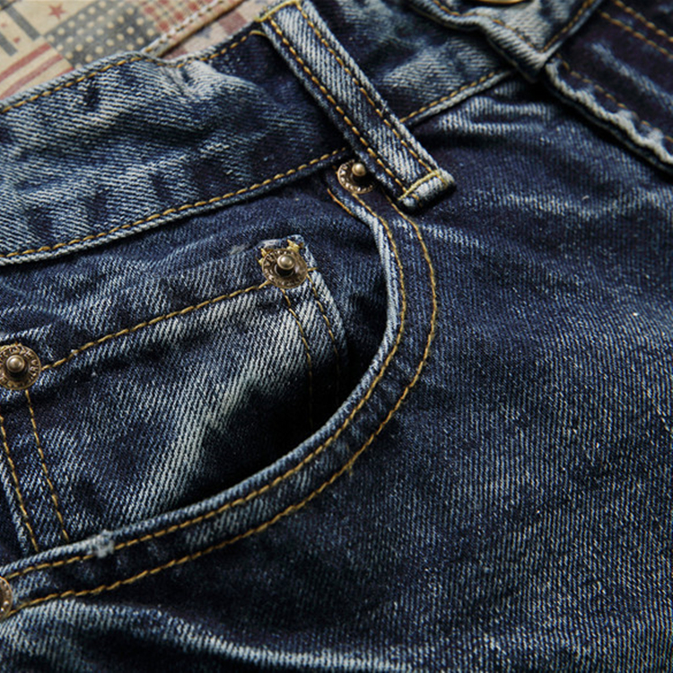 Blue-hole-slim-men-straight-cheap-jeans