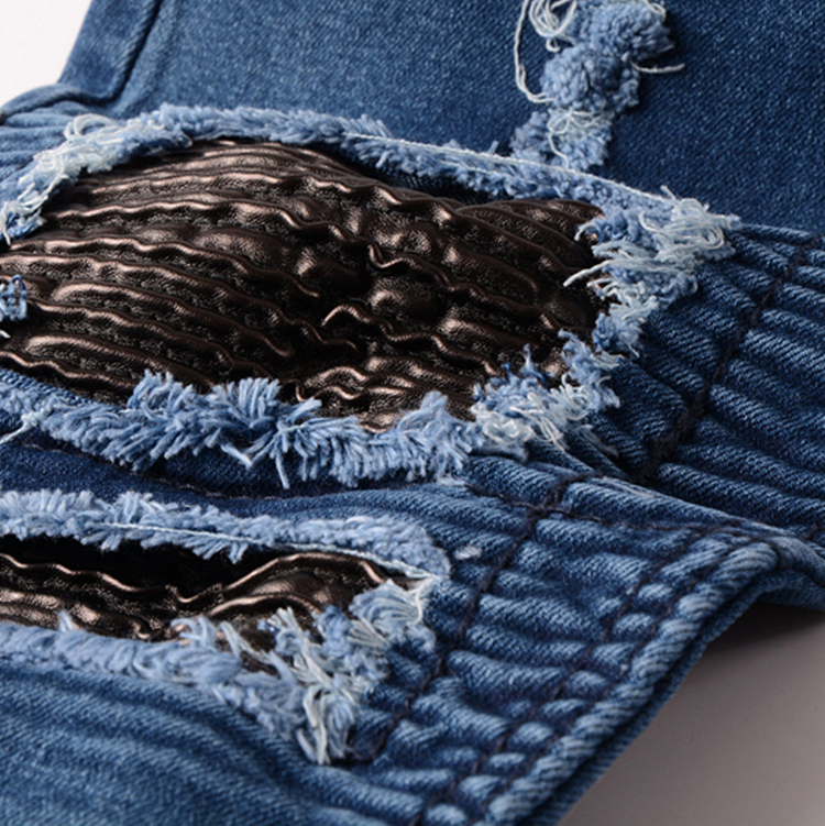 Blue-patchwork-hole-jeans