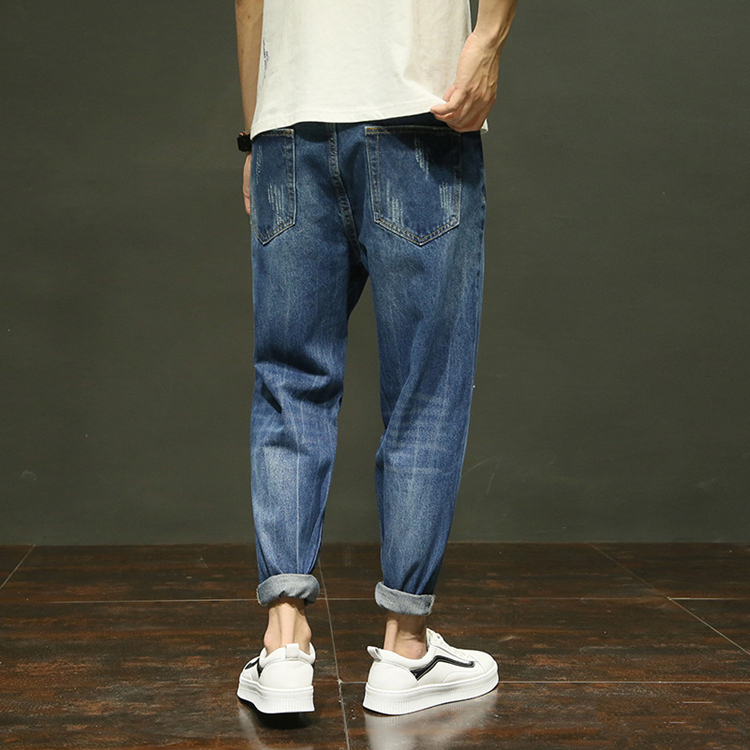 China-wholesale-hole-loose-jeans-pants