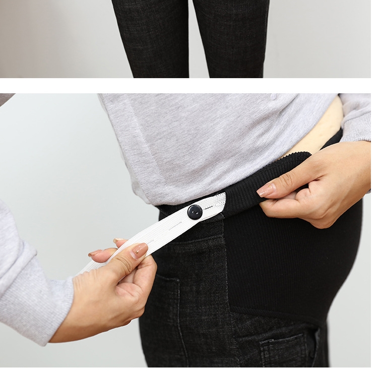 Elastic-slim-webbing-maternity-jeans