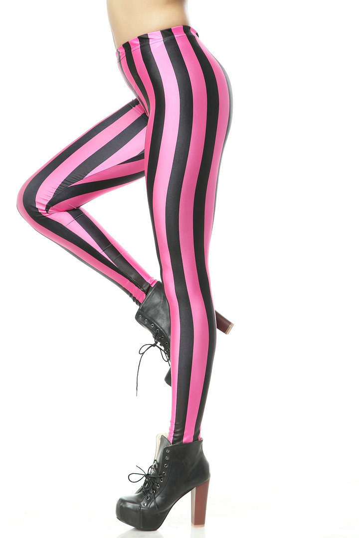 Fort-Dan-Rose-stripe-patterned-leggings-wholesale