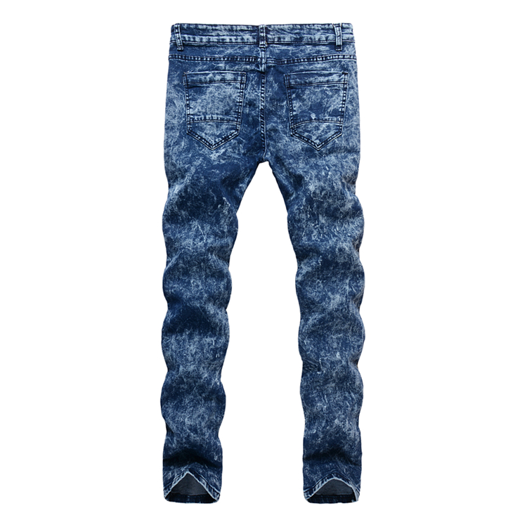 Mid-waist-zipper-deractive-slim-men-jeans