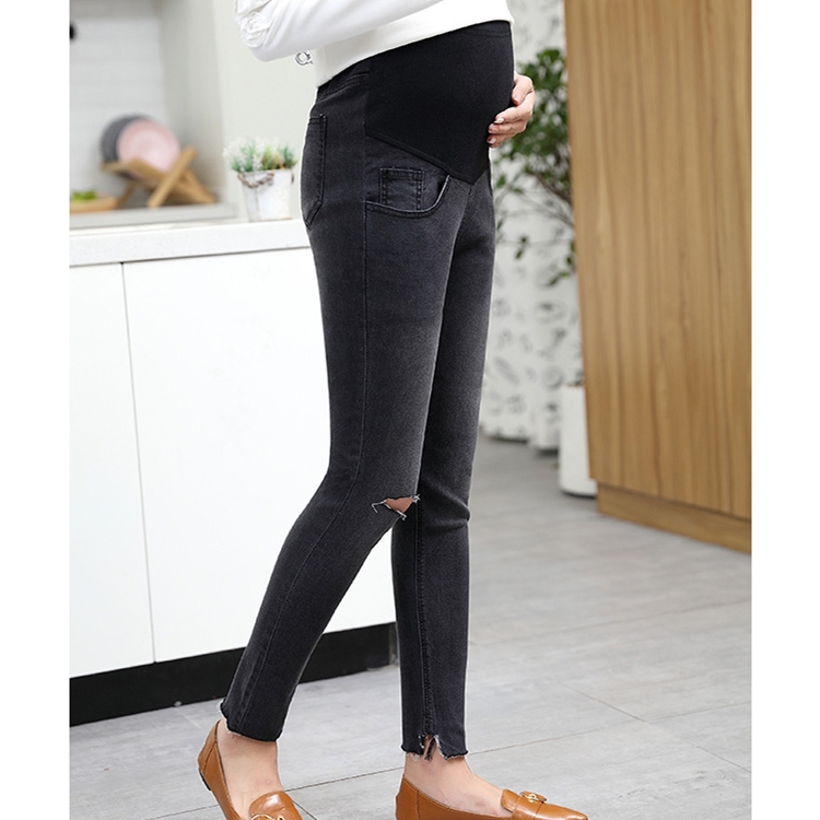 New-style-stretch-hole-pregnant-woman-jeans