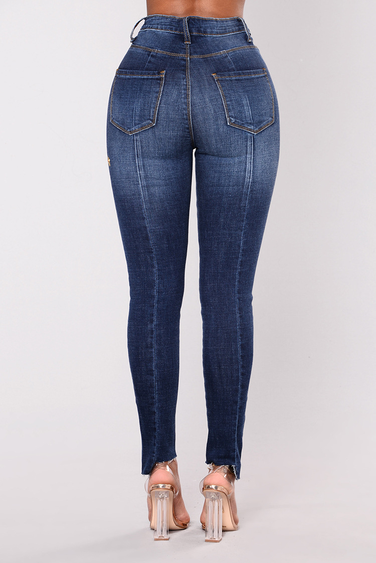 Wholesale-color-embroidery-stretch-jeans-leggings-woman