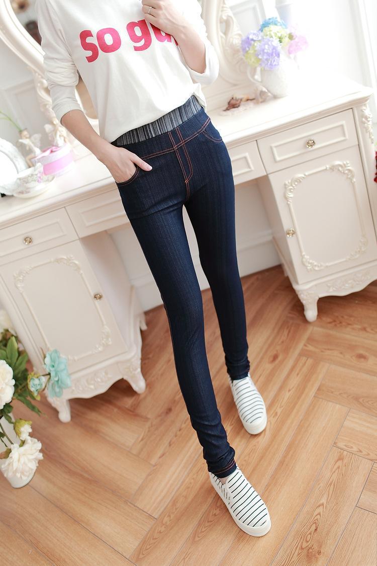 Wholesale-cotton-denim-leggings