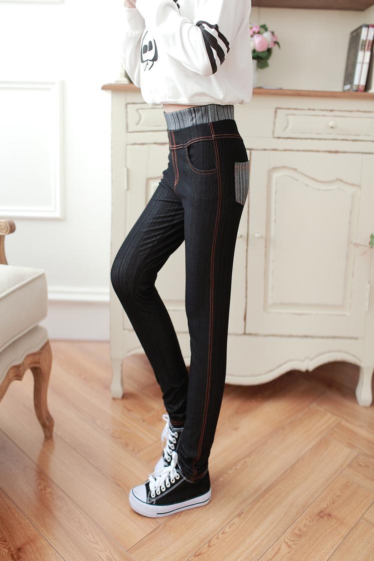 Wholesale-cotton-denim-leggings