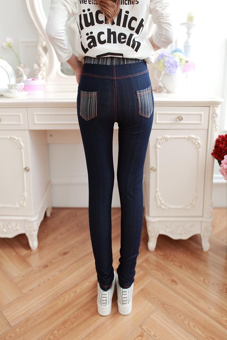 Wholesale-cotton-denim-leggings