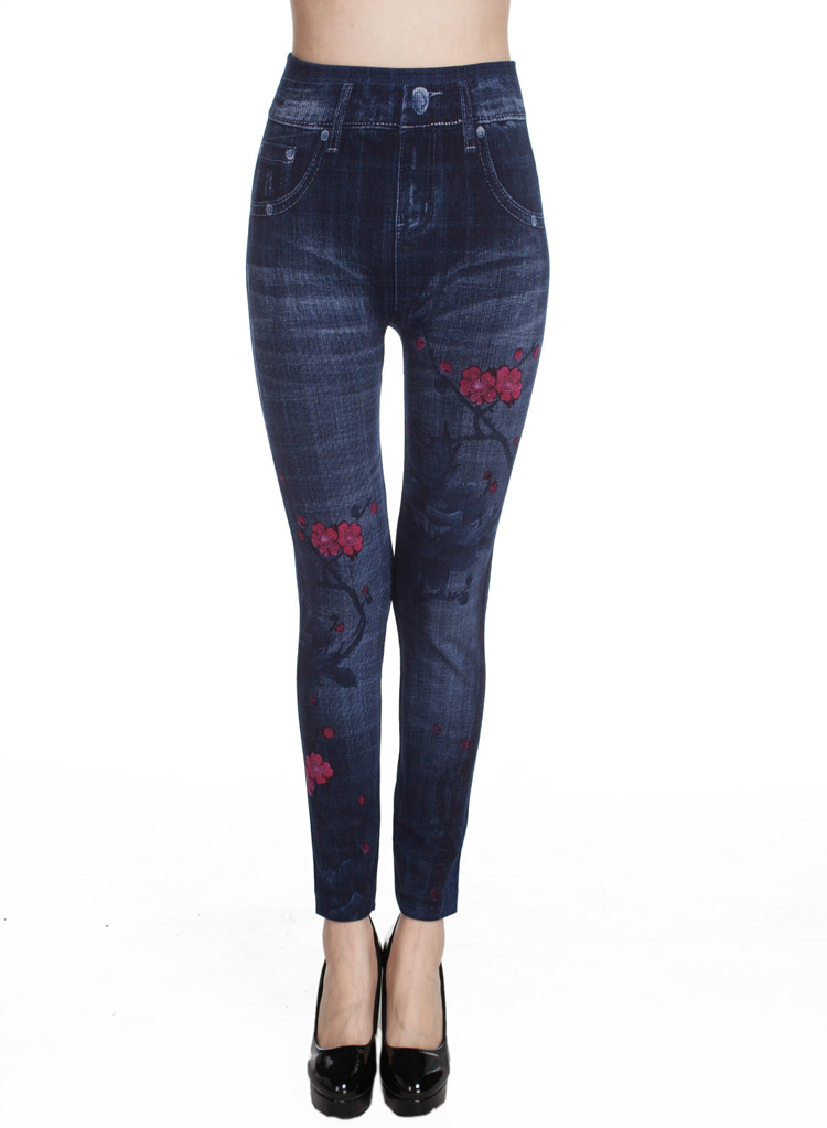 Wholesale-cotton-girls-denim-leggings