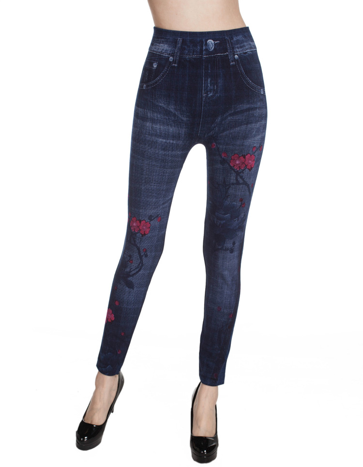 Wholesale-cotton-girls-denim-leggings