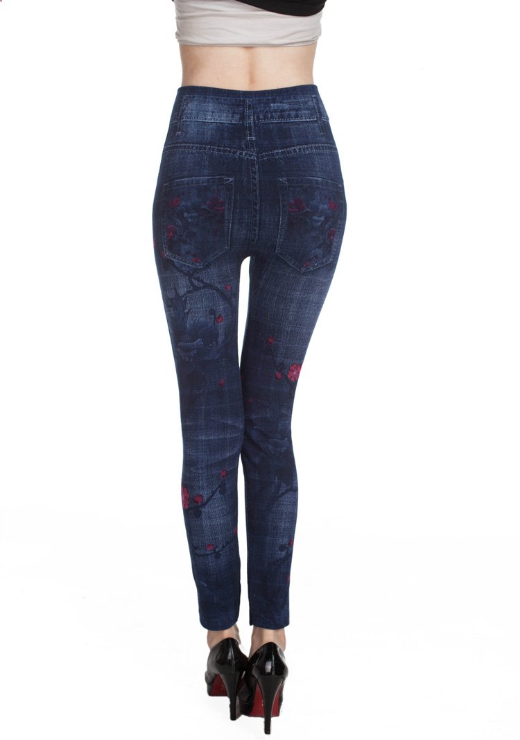 Wholesale-cotton-girls-denim-leggings