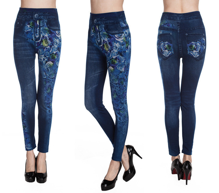 Wholesale-denim-cotton-leggings