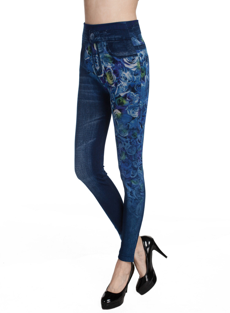 Wholesale-denim-cotton-leggings