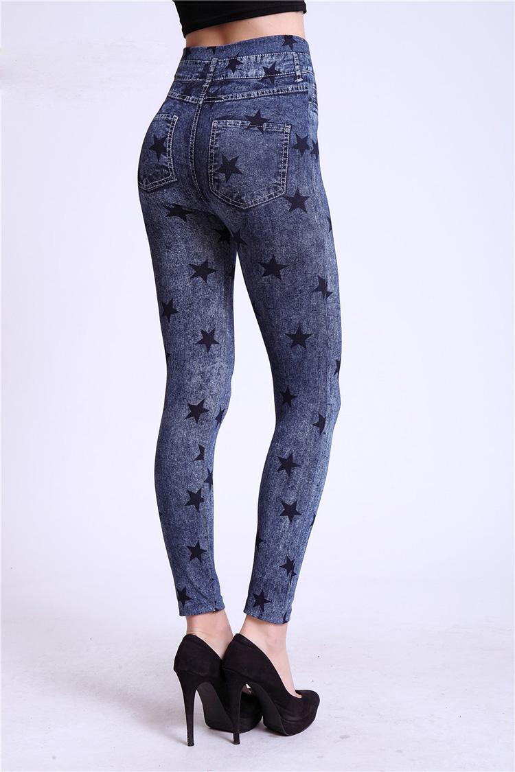 Wholesale-denim-knit-leggings