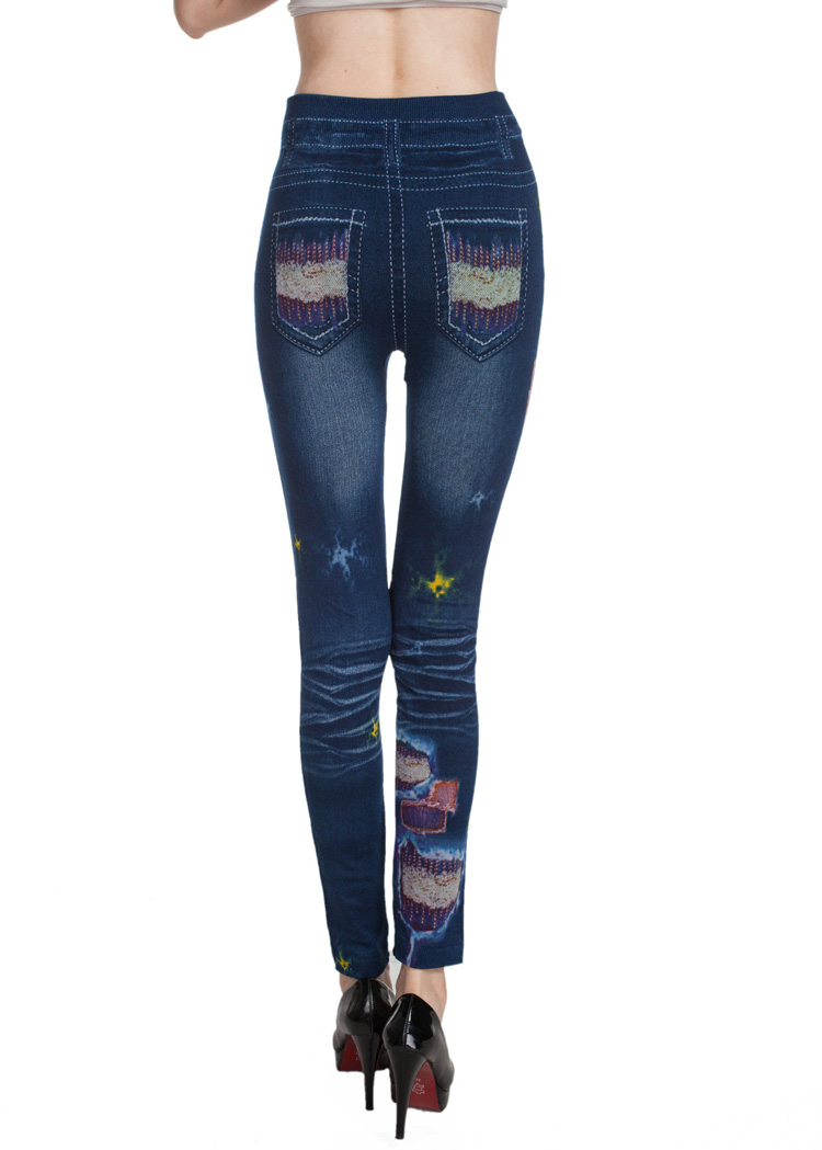 Wholesale-denim-stretch-leggings