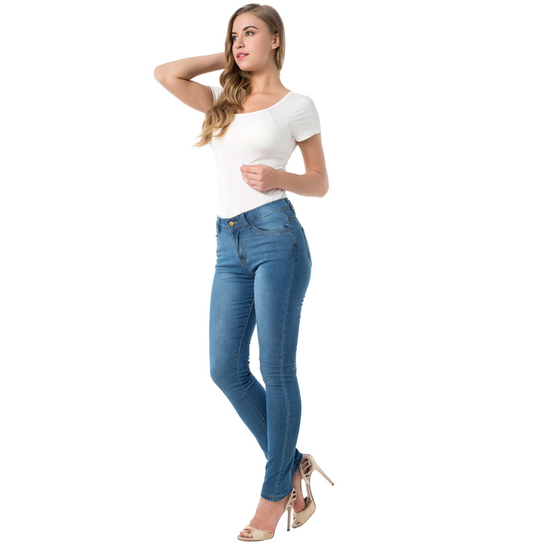 Wholesale-fashion-stretch-jeans-leggings-woman