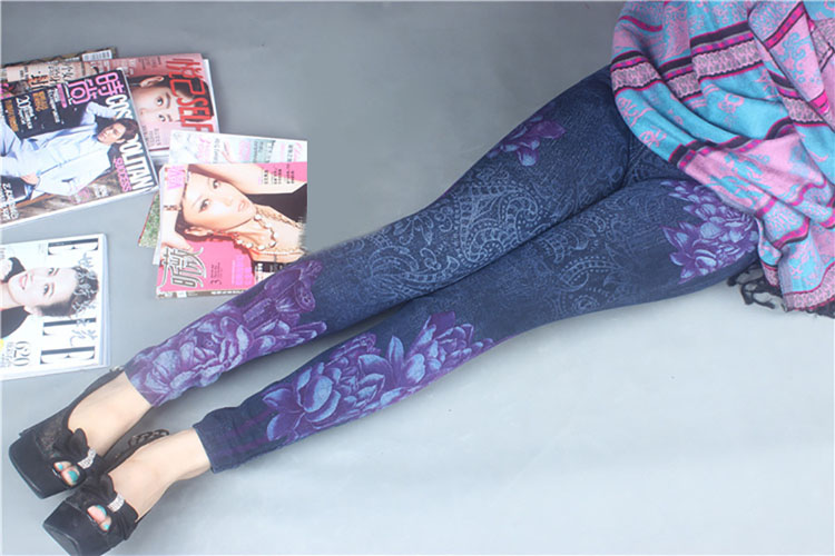 Wholesale-faux-denim-leggings-pants