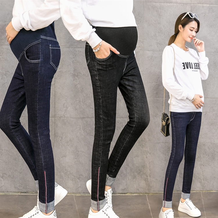 Wholesale-high-waist-pregnant-women-jeans
