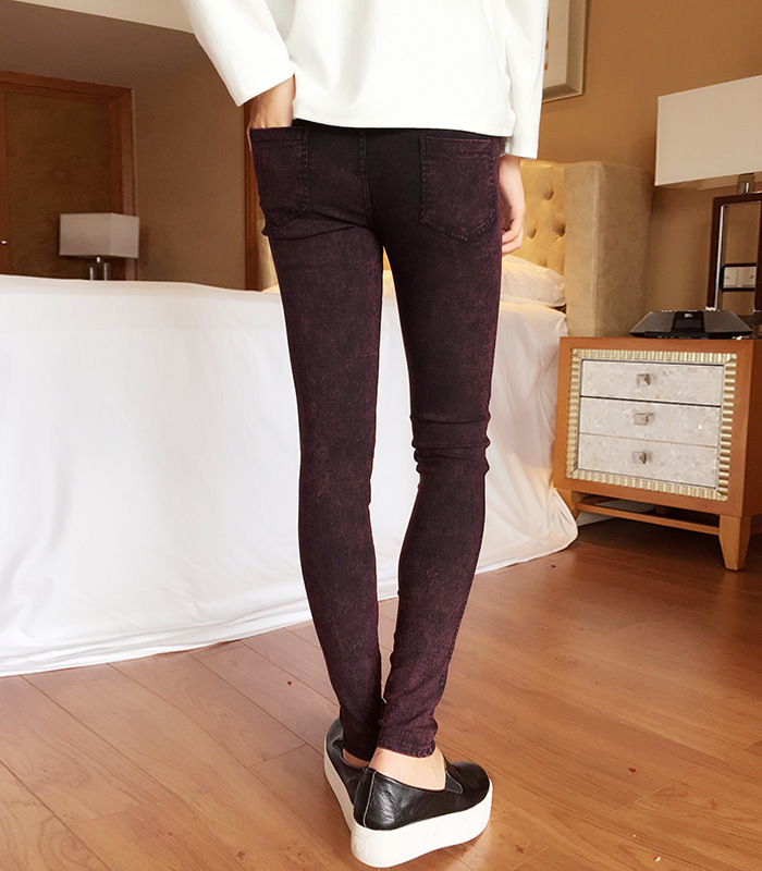 Wholesale-high-waisted-denim-leggings