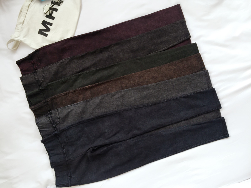 Wholesale-high-waisted-denim-leggings