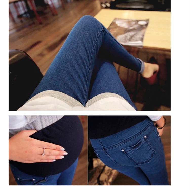 Wholesale-plus-velvet-maternity-jeans