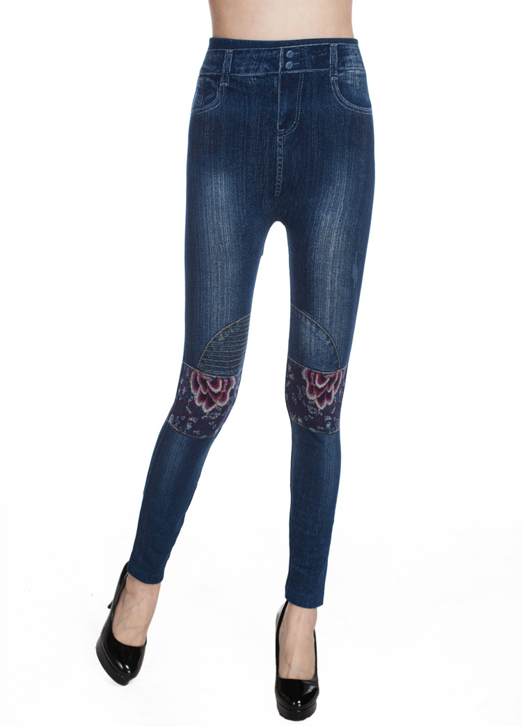 Women-cotton-denim-leggings-wholesale