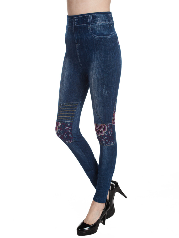 Women-cotton-denim-leggings-wholesale