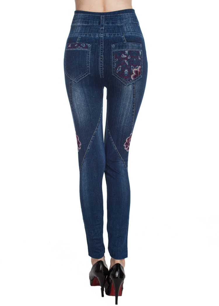 Women-cotton-denim-leggings-wholesale