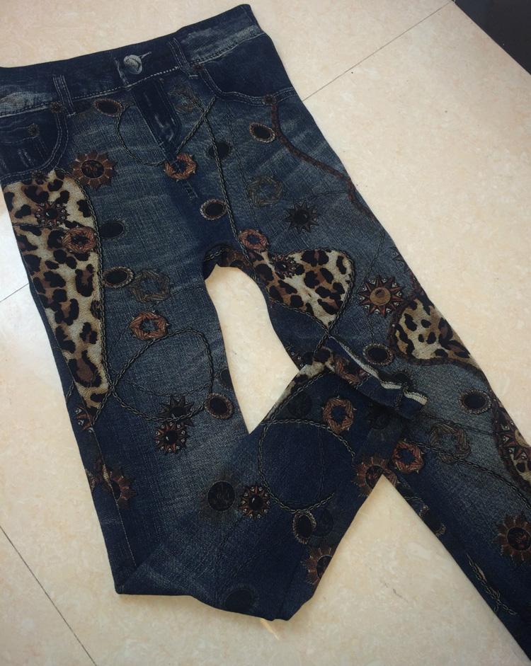 Women-faux-denim-leggings-wholesale