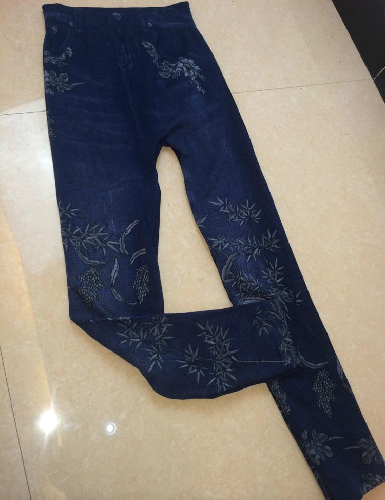 Women-faux-denim-leggings-wholesale