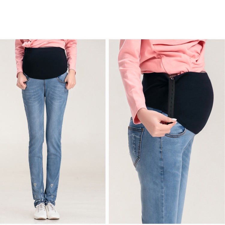 and-embroidered-maternity-jeans