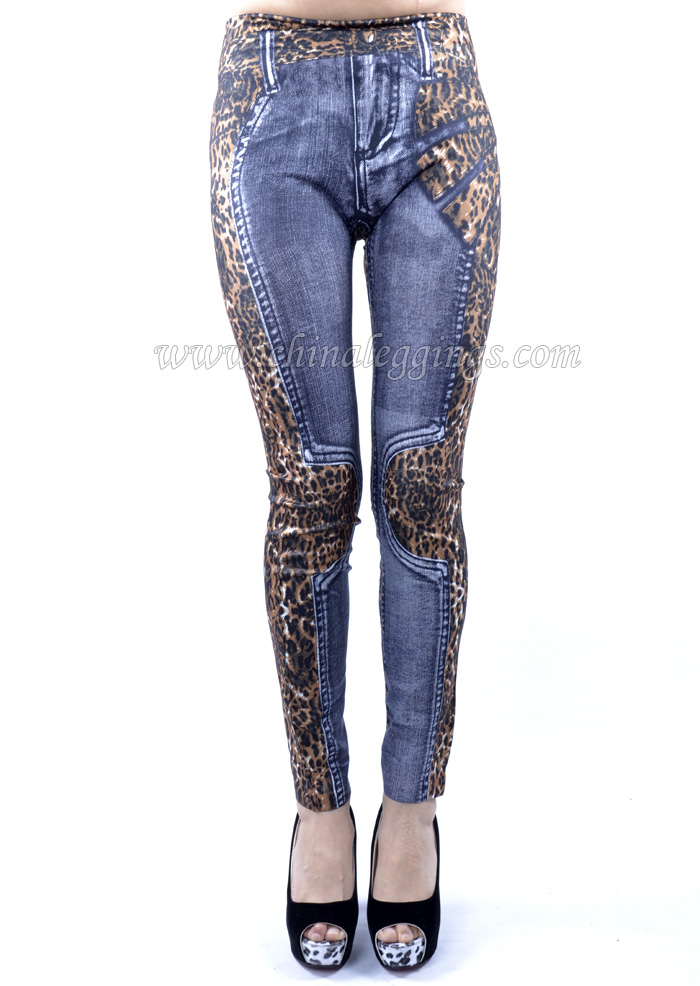 denim-print-leggings