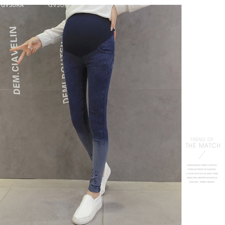 igh-waist-comfort-maternity-jeans