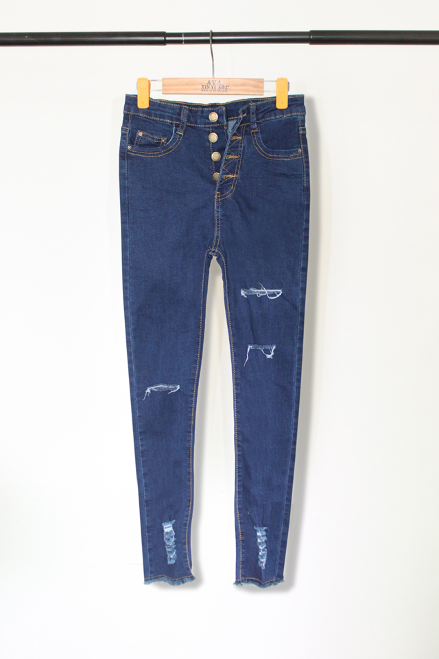 igh-waist-denim-leggings