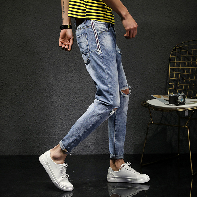 ole-patch-elastic-slim-denim-jeans