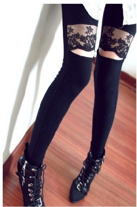 20-2-Women-fashion-lace-tights-legging-pants-navy