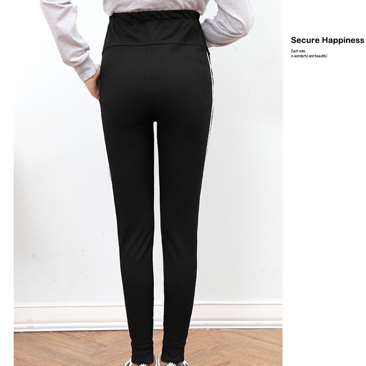 Asymmetric-bar-casual-pregnant-women-leggings