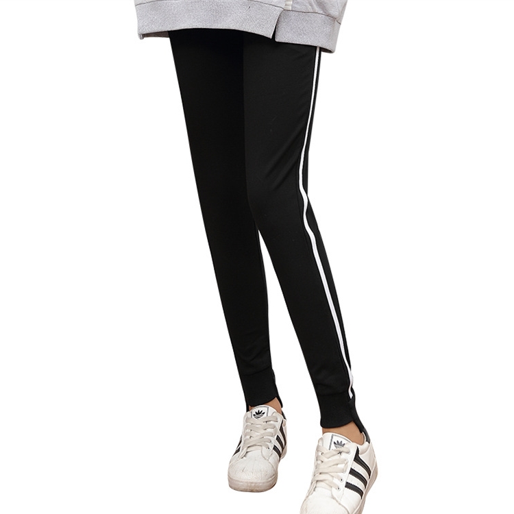 Asymmetric-bar-casual-pregnant-women-leggings