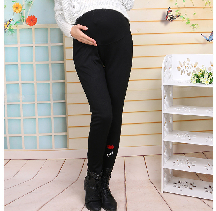 Brown-maternity-leggings-wholesale