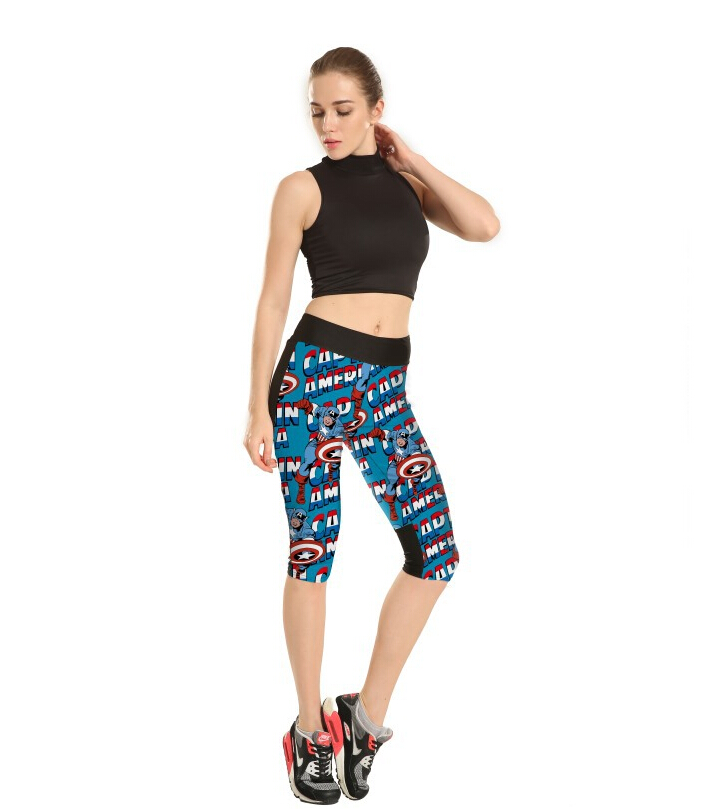 Captain-America-tall-waist-seven-sports-pant-wholesale