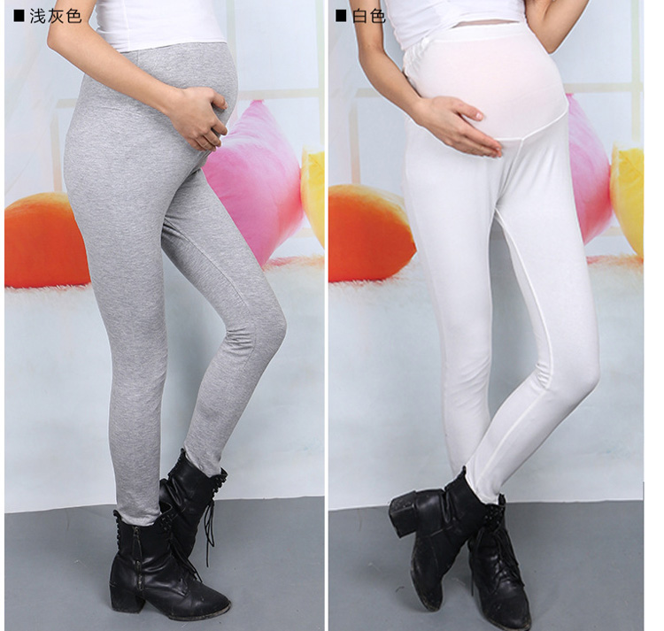 Colored-maternity-leggings