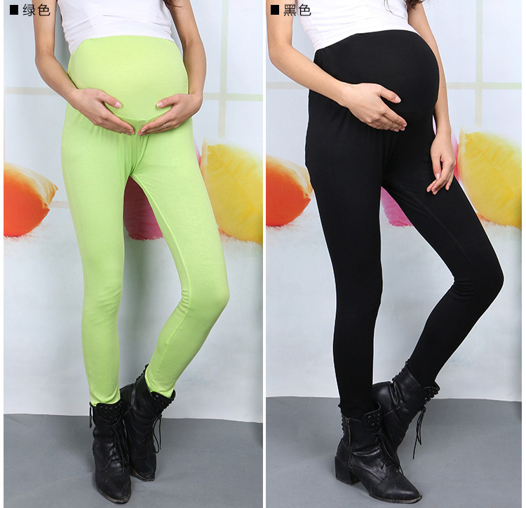 Colored-maternity-leggings