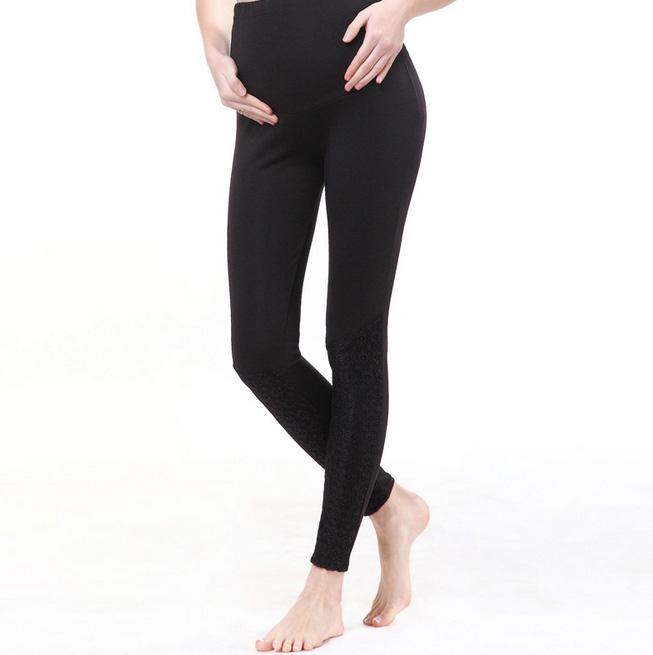 Cotton-maternity-leggings