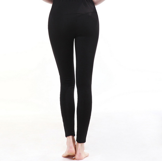 Cotton-maternity-leggings