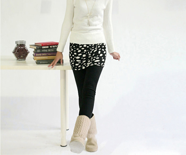 Faux-skirt-false-two-leggings-fashion