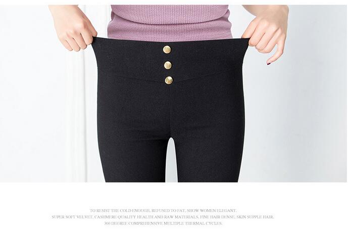 Female-velvet-high-waist-tight-big-yards-pant-wholesale