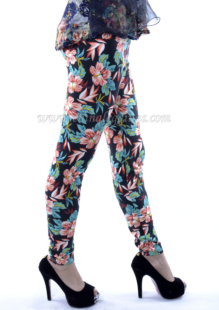 Flowers-cotton-leggings