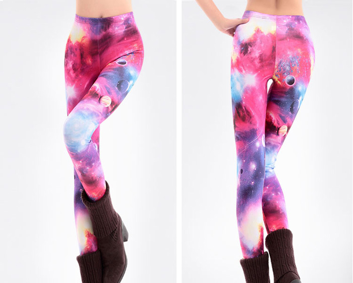 Galaxy-Print-Leggings-Wholesale