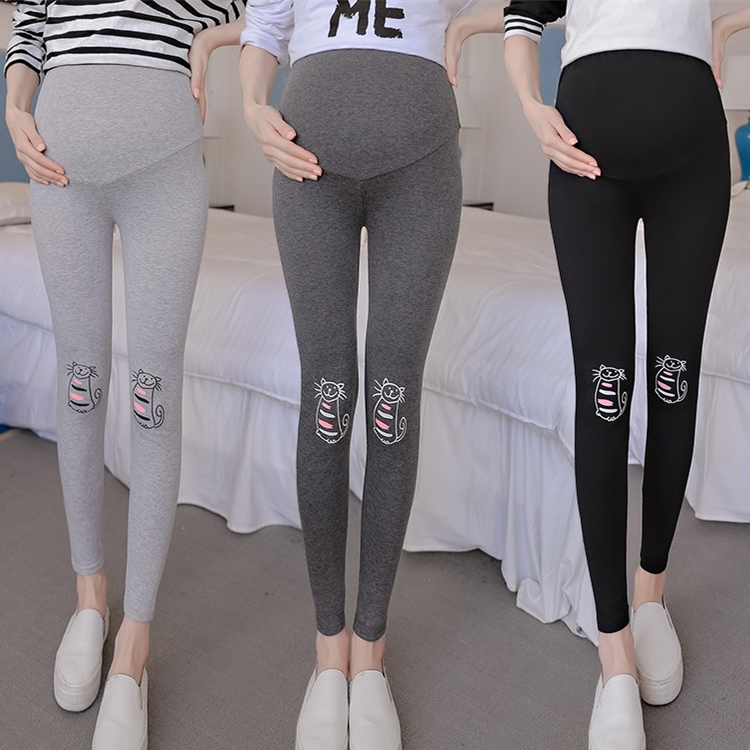 Knitted-high-elasticity-pregnant-women-leggings