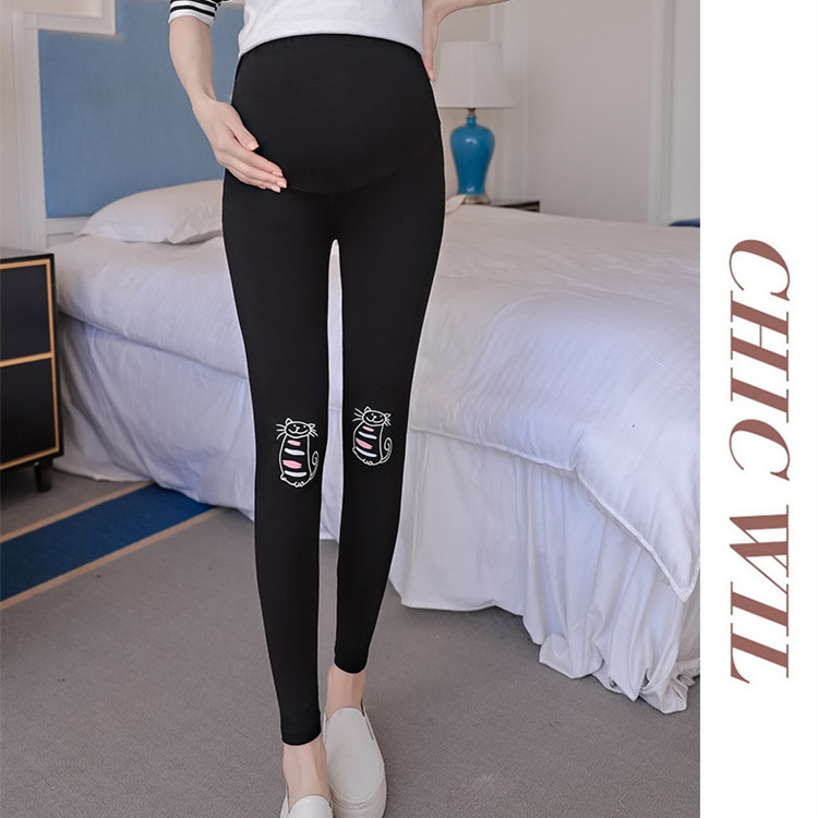 Knitted-high-elasticity-pregnant-women-leggings