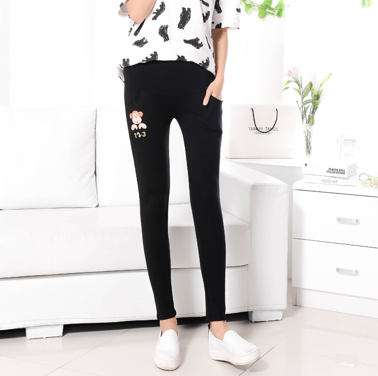 Maternity-cotton-leggings